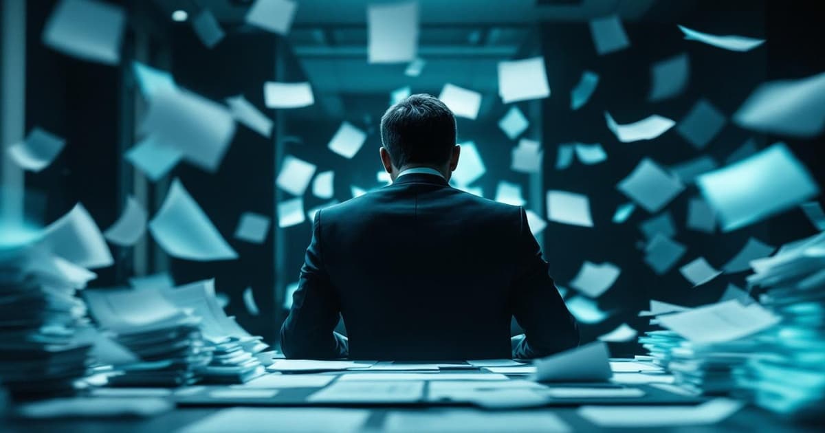 AI employee handling financial services admin in a Cyprus office environment