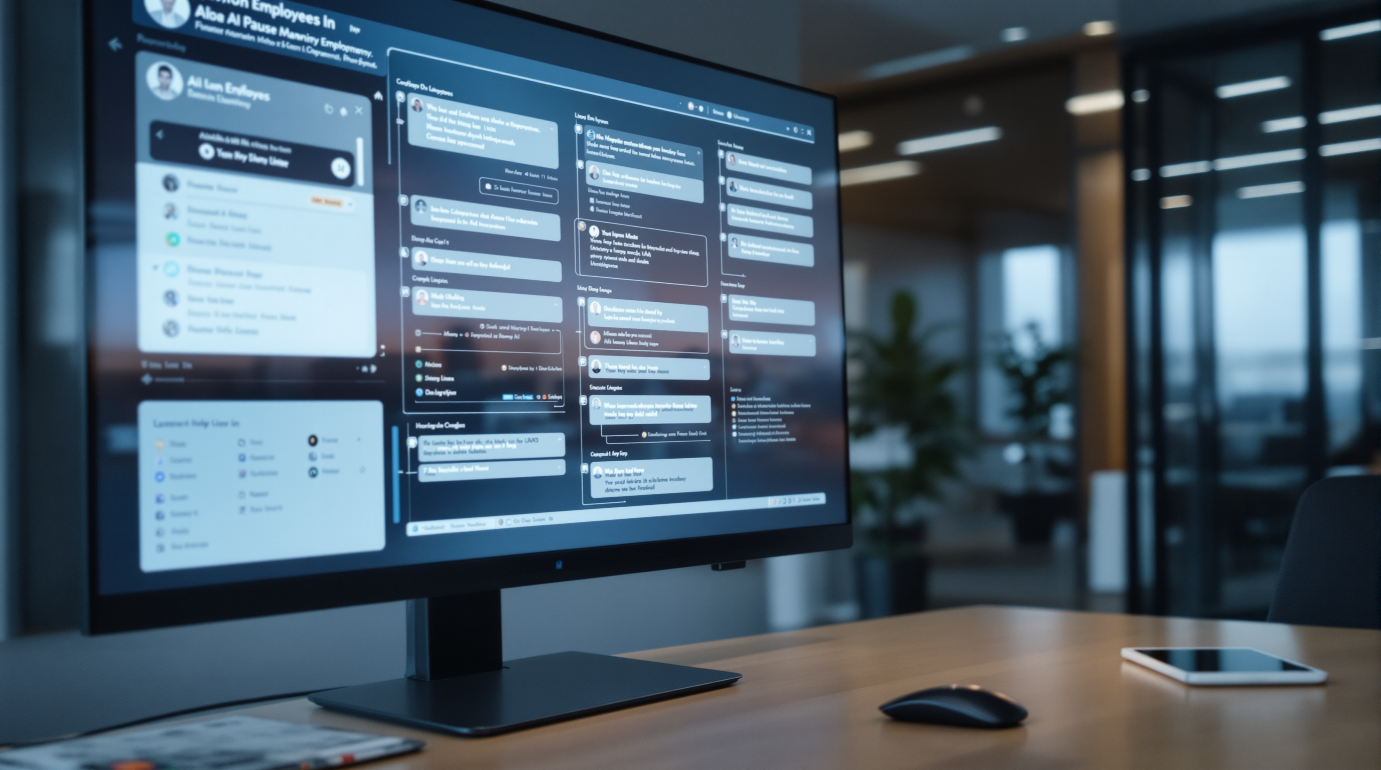 ZingZee AI employee dashboard showing multi-channel customer interaction management for a Cyprus hospitality business
